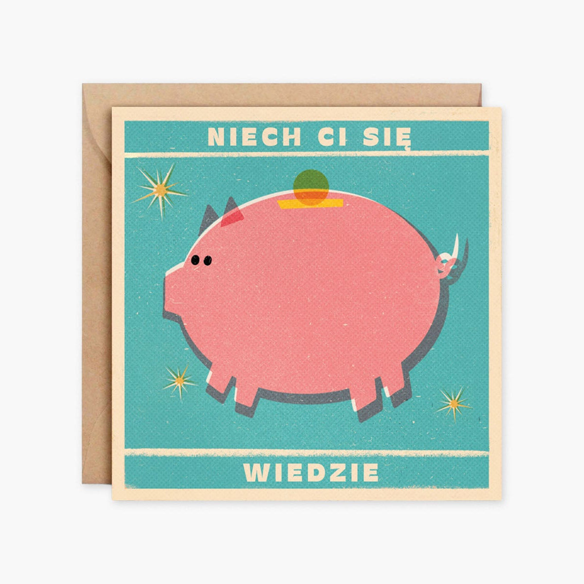 Kartka – niech ci się wiedzie, MUKI Design, papierniczy design