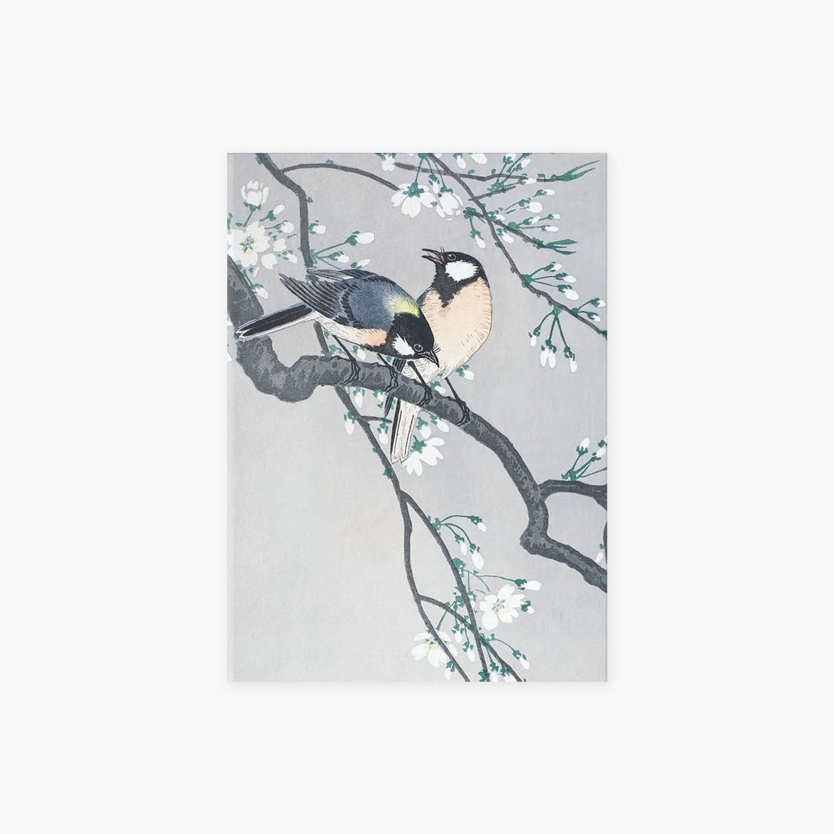 Kartka Lovebirds – sikorki, Suska&Kabsch, design sklep papierniczy, domowe biuro