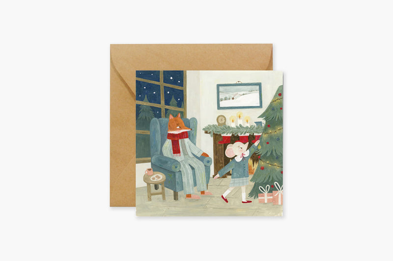 Kartka świąteczna – świąteczny czas, Hi Little, papierniczy design