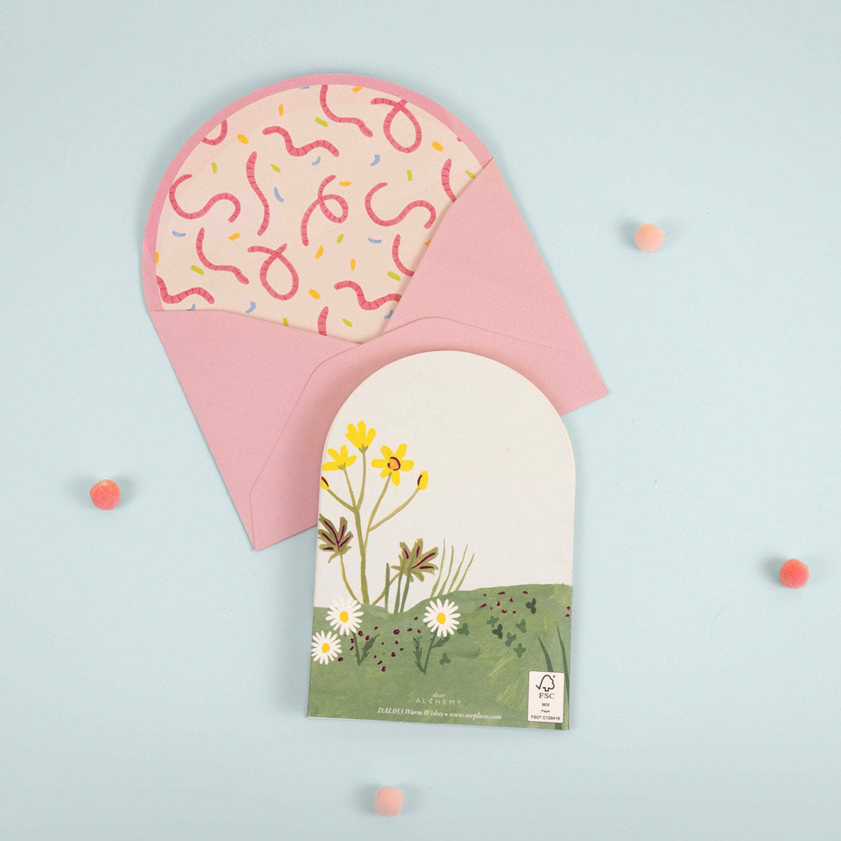 Kartka pop-up – robaczek