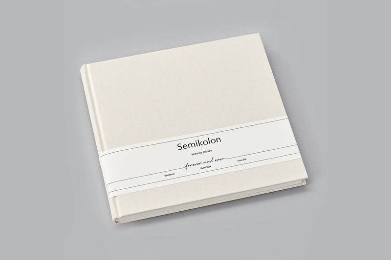 Księga gości, Semikolon, papierniczy design