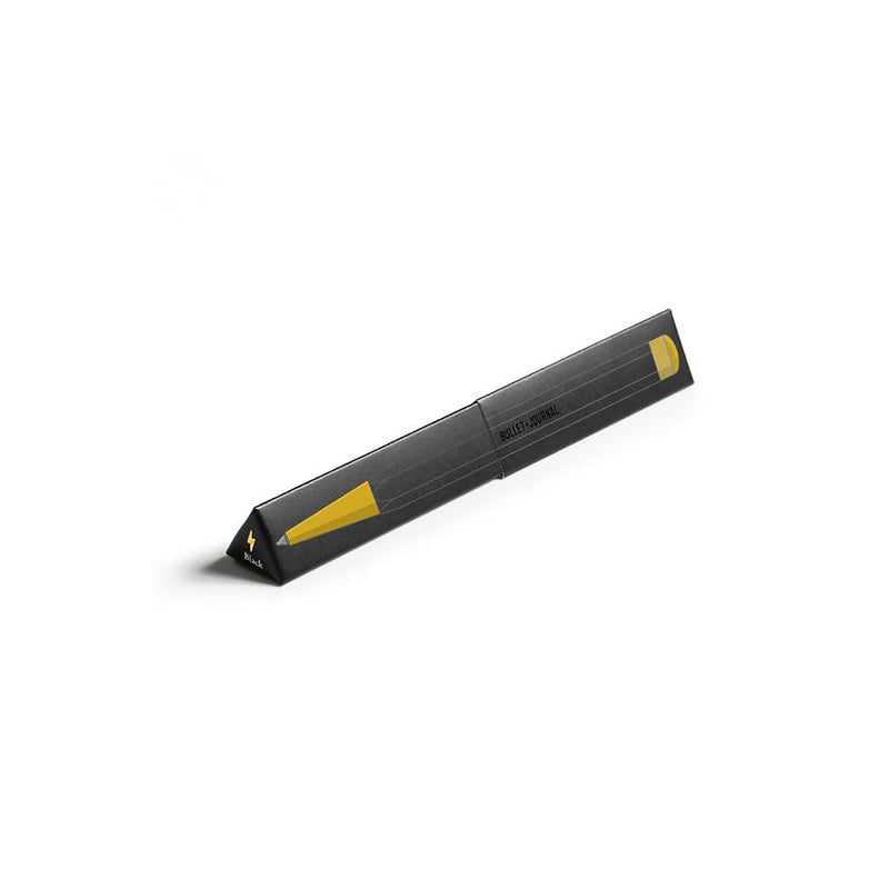 Długopis żelowy Drehgriffel x Bullet Journal – czarny, LEUCHTTURM, papierniczy design