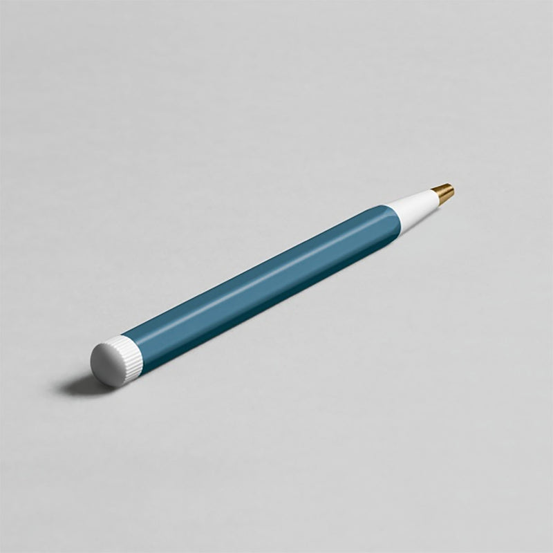 Długopis żelowy Drehgriffel – niebieski, LEUCHTTURM 1917, papierniczy design