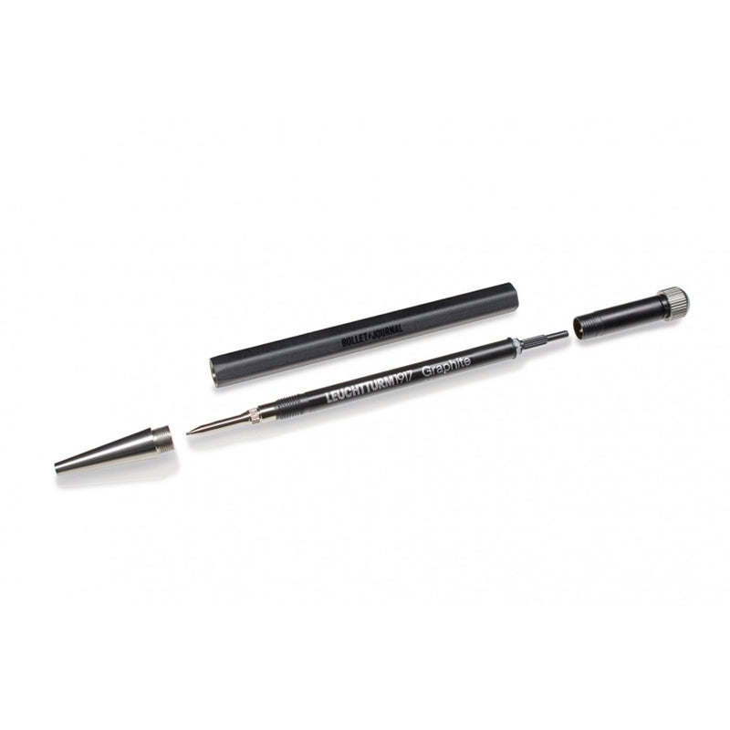 Ołówek mechaniczny Twist Drehgriffel No. 2 x Bullet Journal – czarny, LEUCHTTURM, papierniczy design