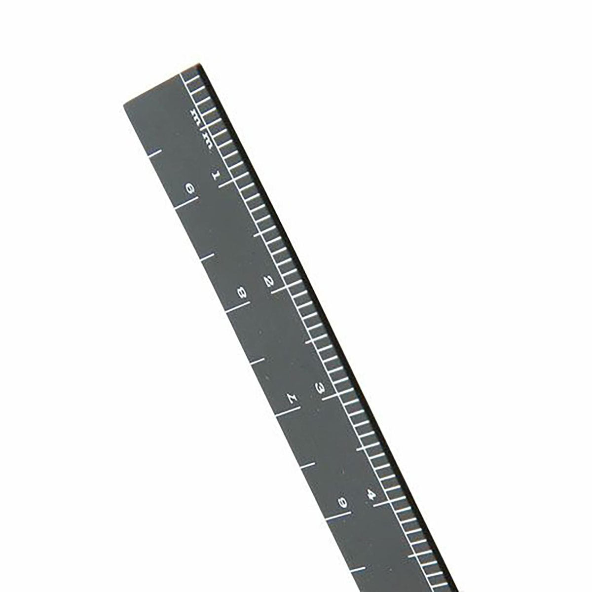 Aluminiowa linijka Clip Ruler – czarna, Hightide, papierniczy design