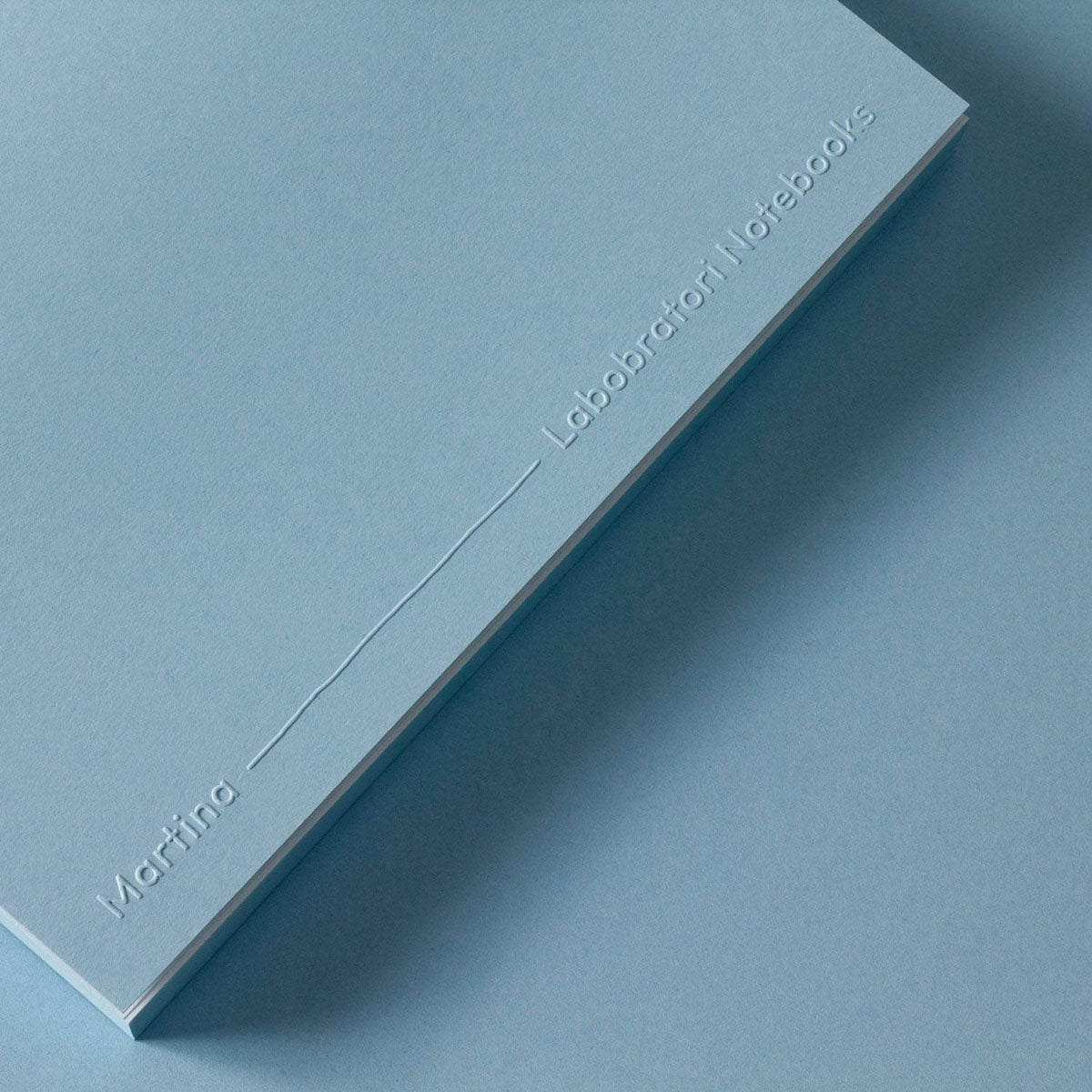 Notes Martina – celeste, LABOBRATORI, papierniczy design