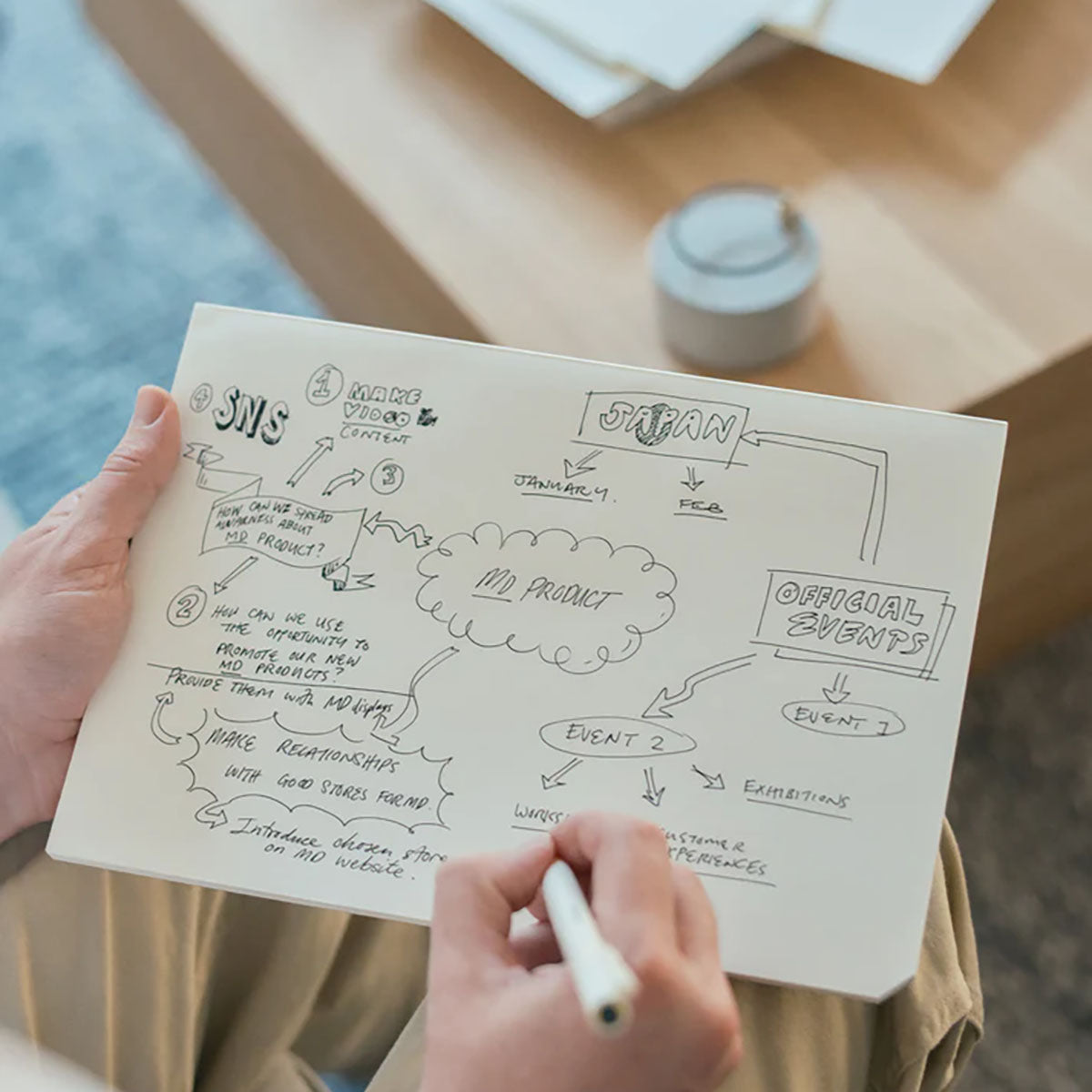 Cienkopis MD Product Drawing Pen, Midori, MD Product, papierniczy design