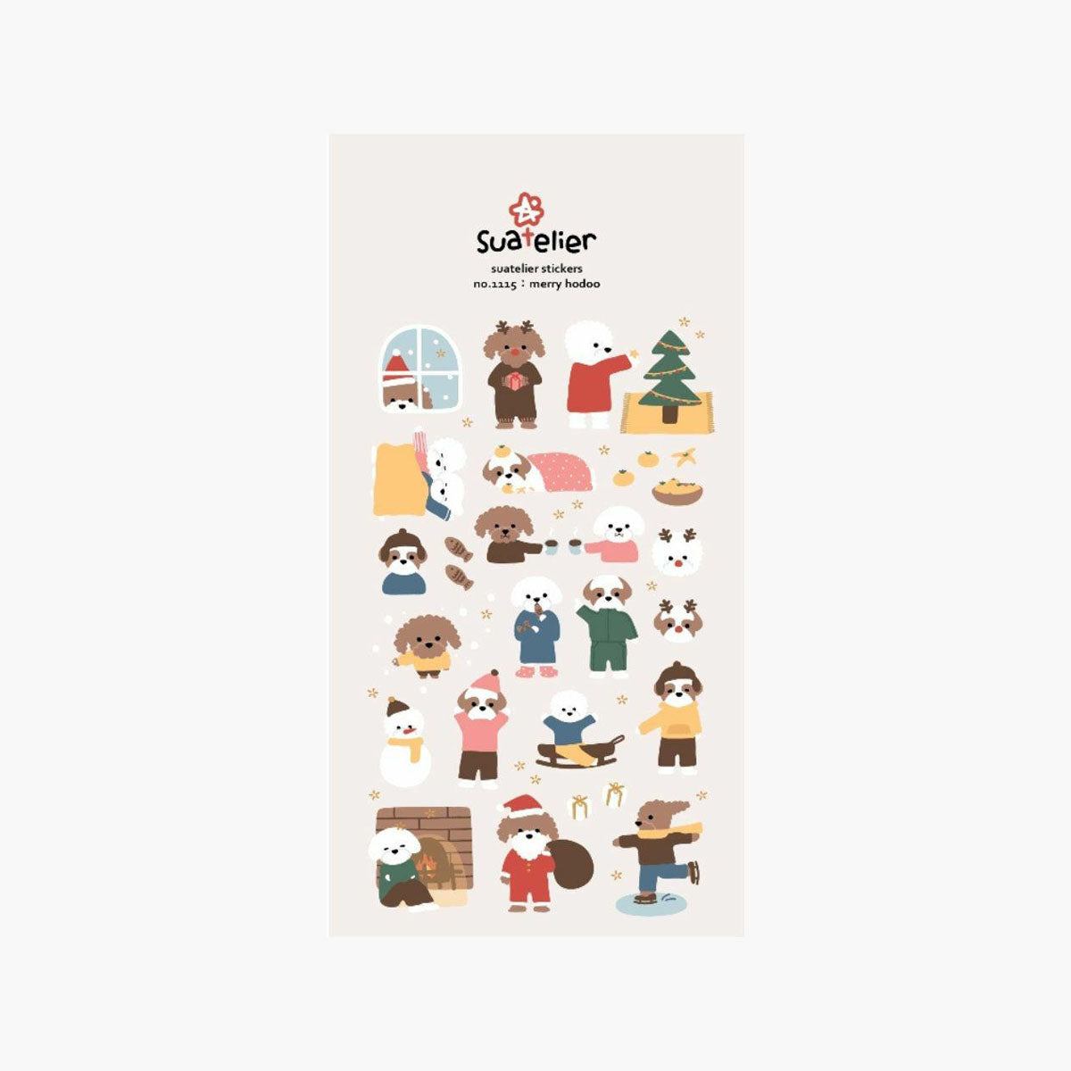 Ozdobne naklejki – Merry Hoodoo, Suatelier, papierniczy design