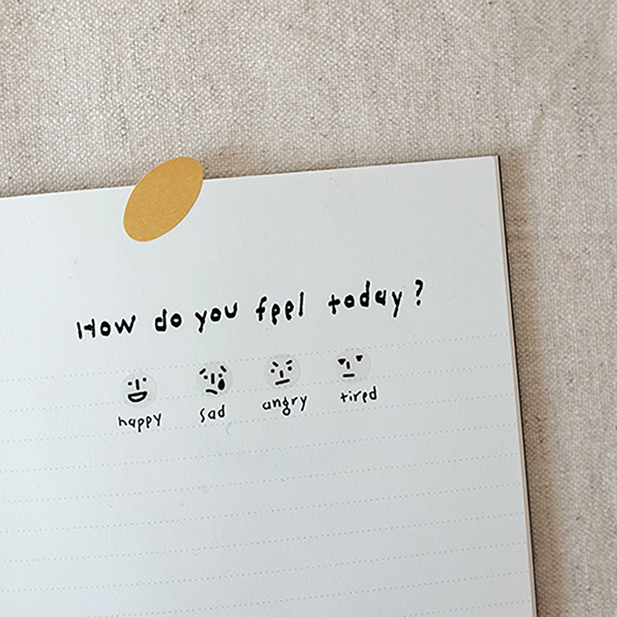 Ozdobne naklejki MINI – emoji, Suatelier, papierniczy design