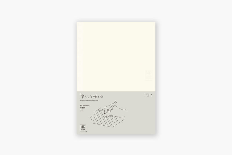 Notatnik MD Paper A5 - linie, Midori, design artykuły biurowe, domowe biuro