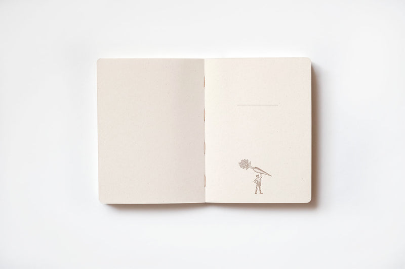 Notes kulinarny – z płóciennym grzbietem, Paper project, papierniczy design