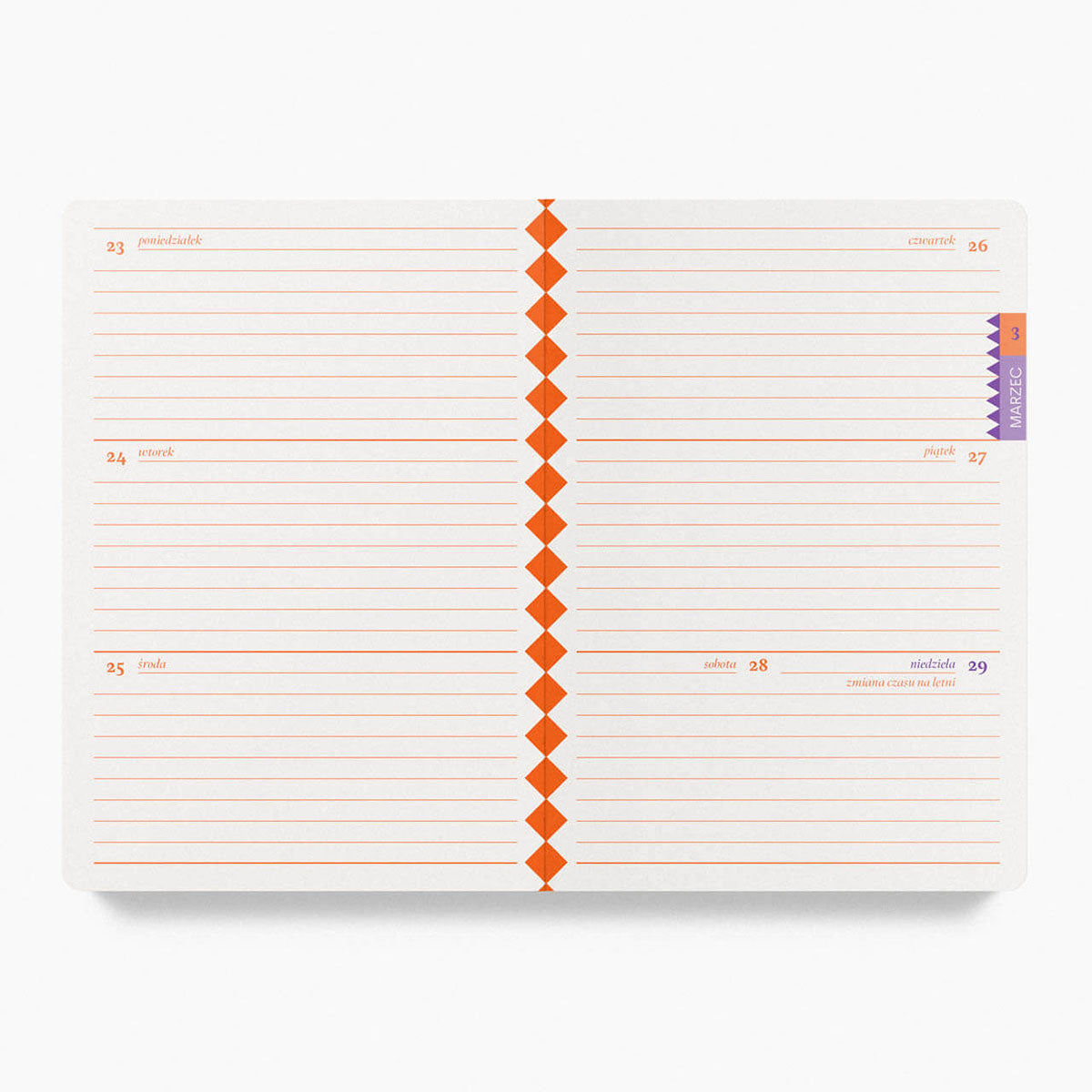 Pan Kalendarz 2026, Curated Paper, papierniczy design