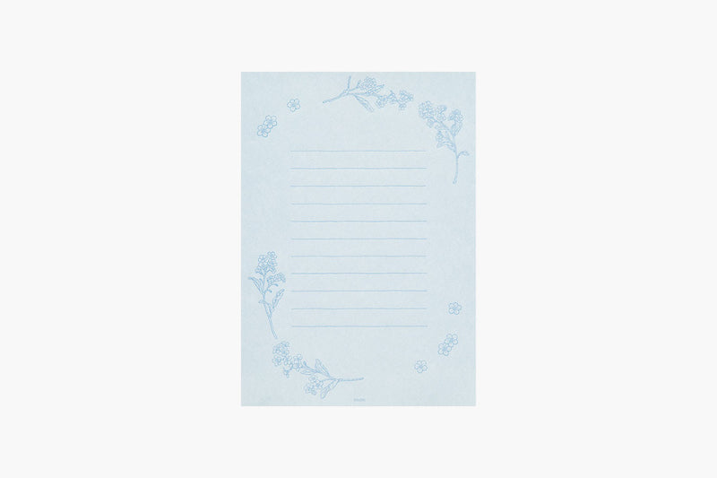 Papeteria Midori z papieru washi – niebieska, Midori, stationery design