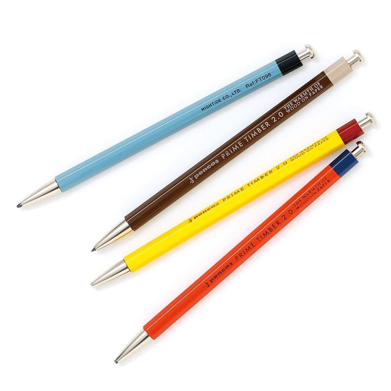 Ołówek mechaniczny Prime Timber – brązowy, Penco, papierniczy design