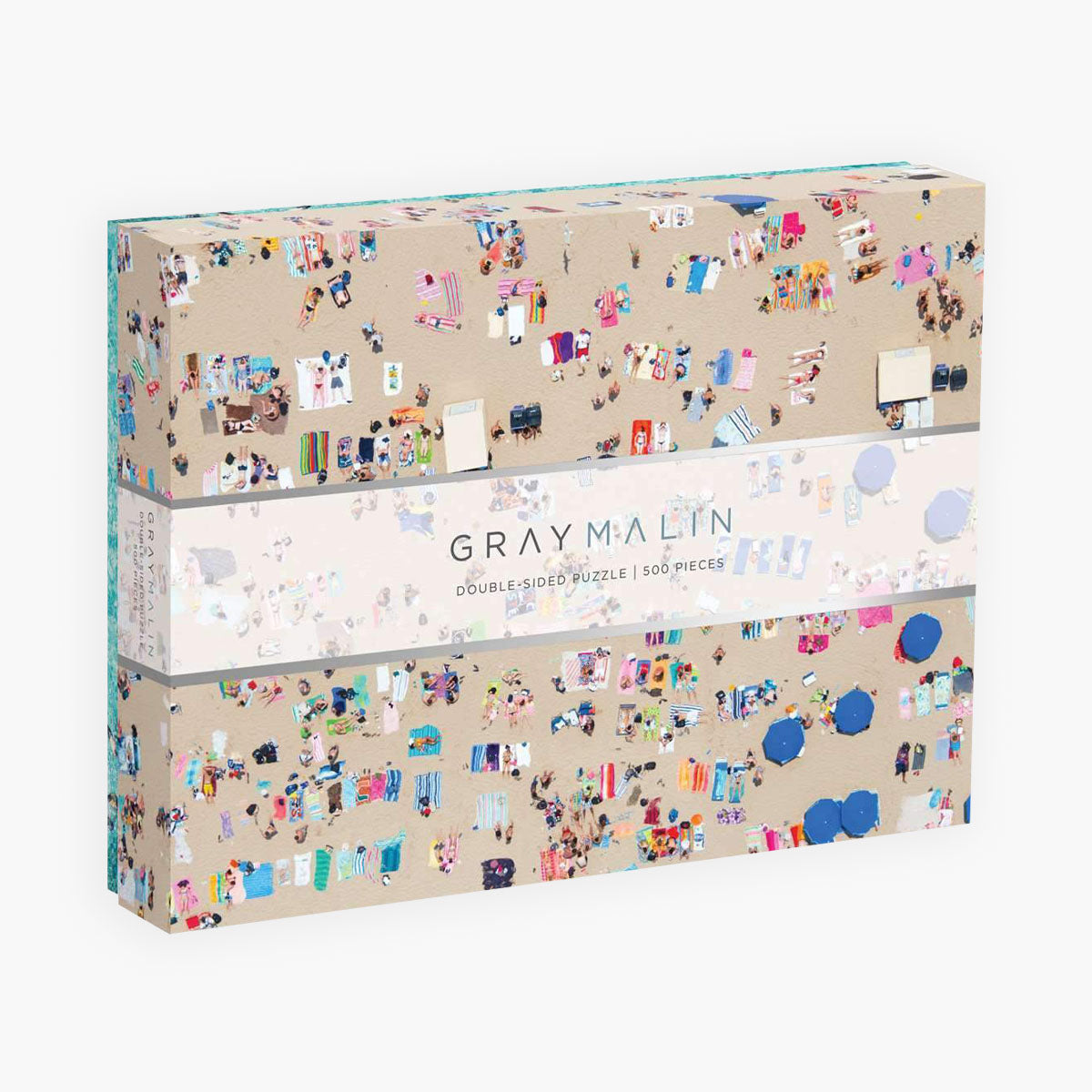 Puzzle 500 – The Beach, Galison, papierniczy design