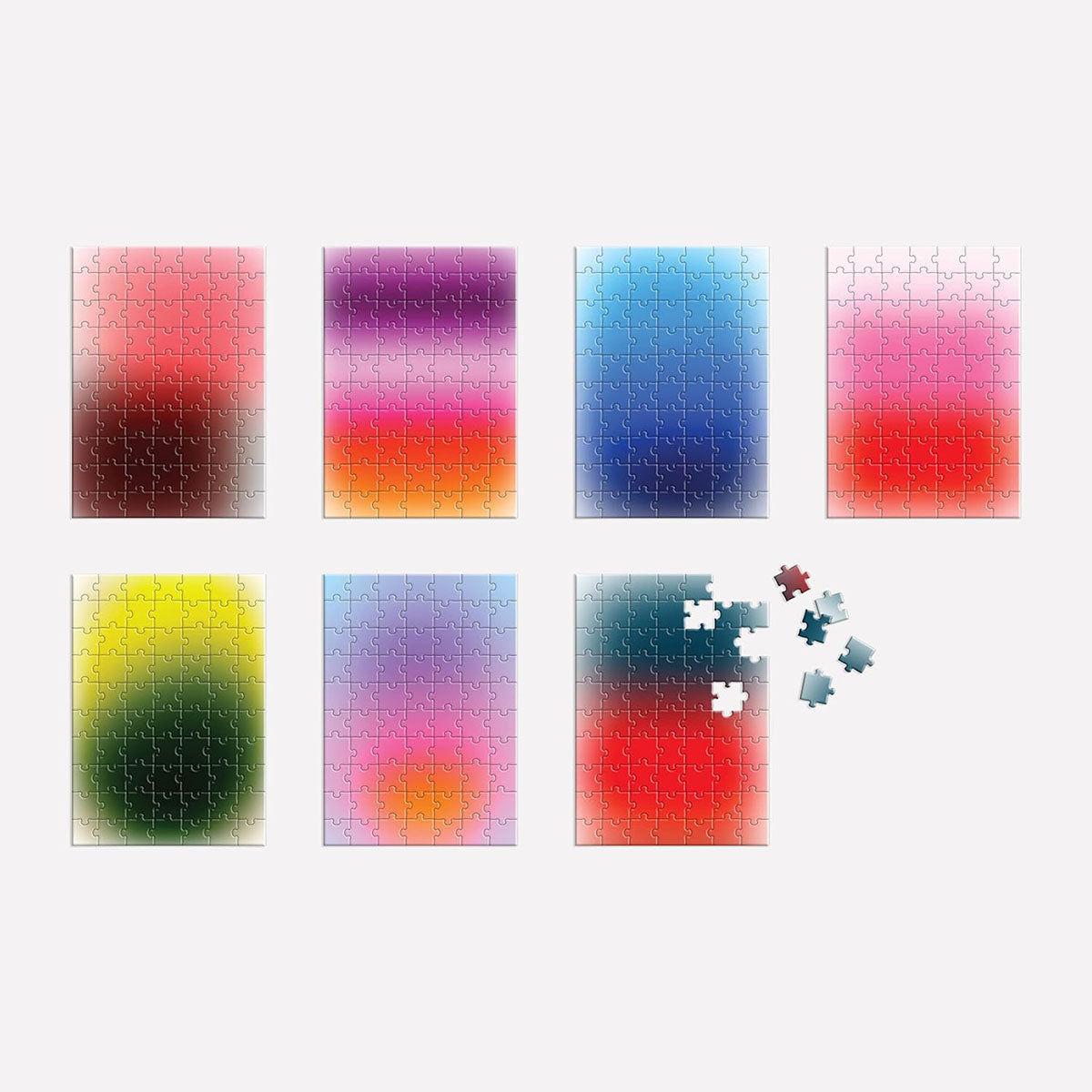 Puzzle – 7 Days of Mindfulness, Galison, papierniczy design