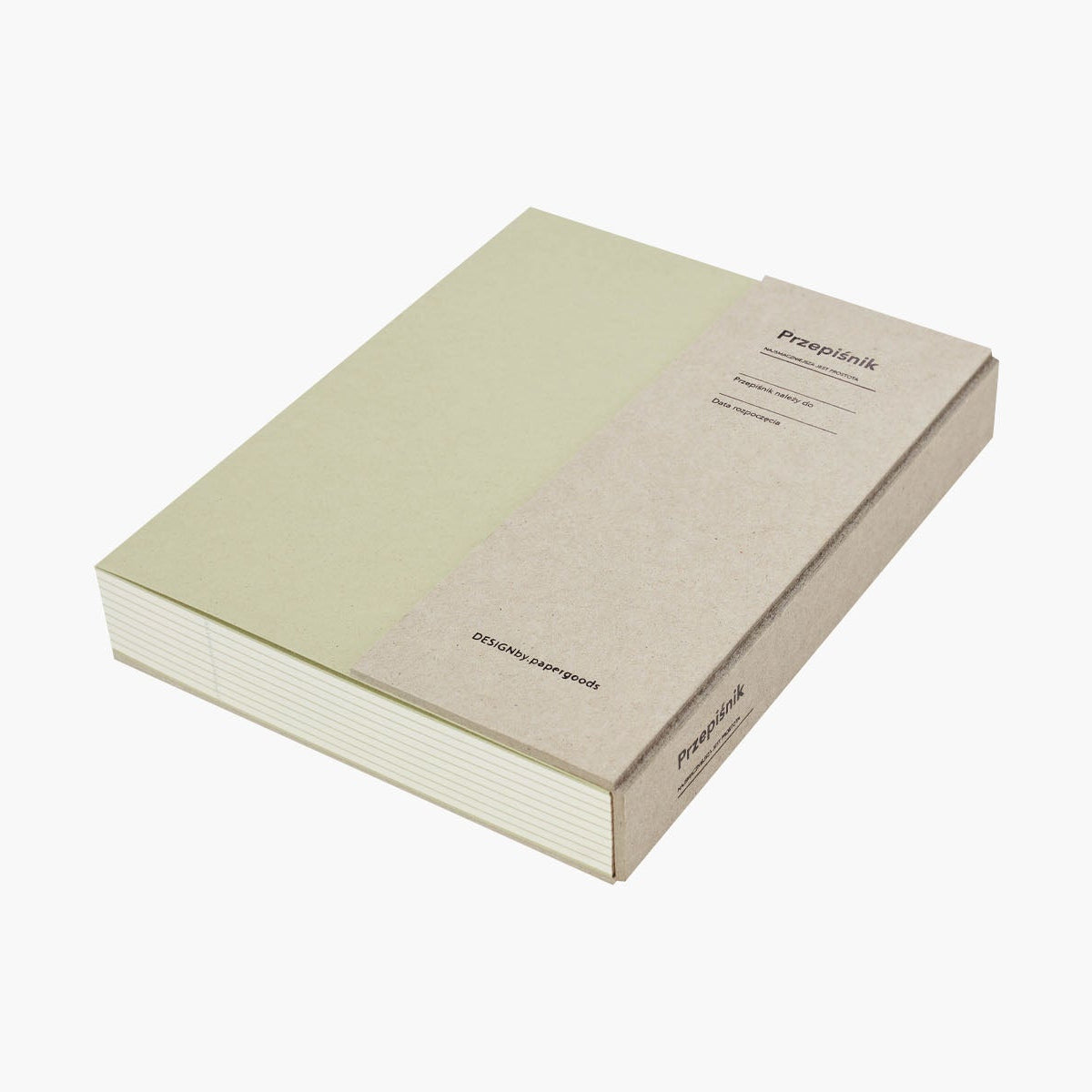 Przepiśnik, Design by Paper goods, papierniczy design