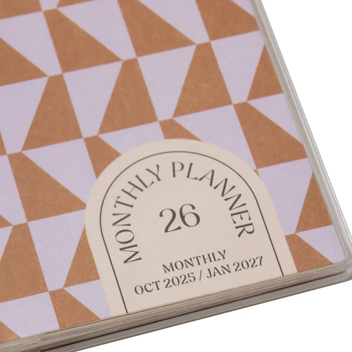 Kalendarz miesięczny 2026 Sail Square – fioletowy, HIGHTIDE, papierniczy design