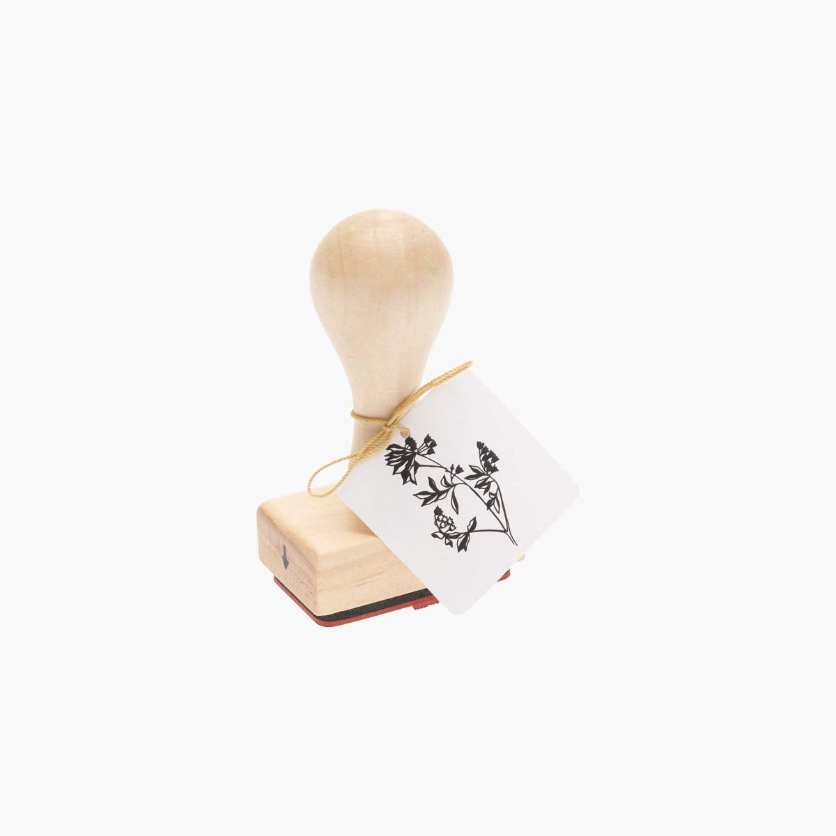 Drewniany stempel – kwiat dzwonka, Rico Design, papierniczy design