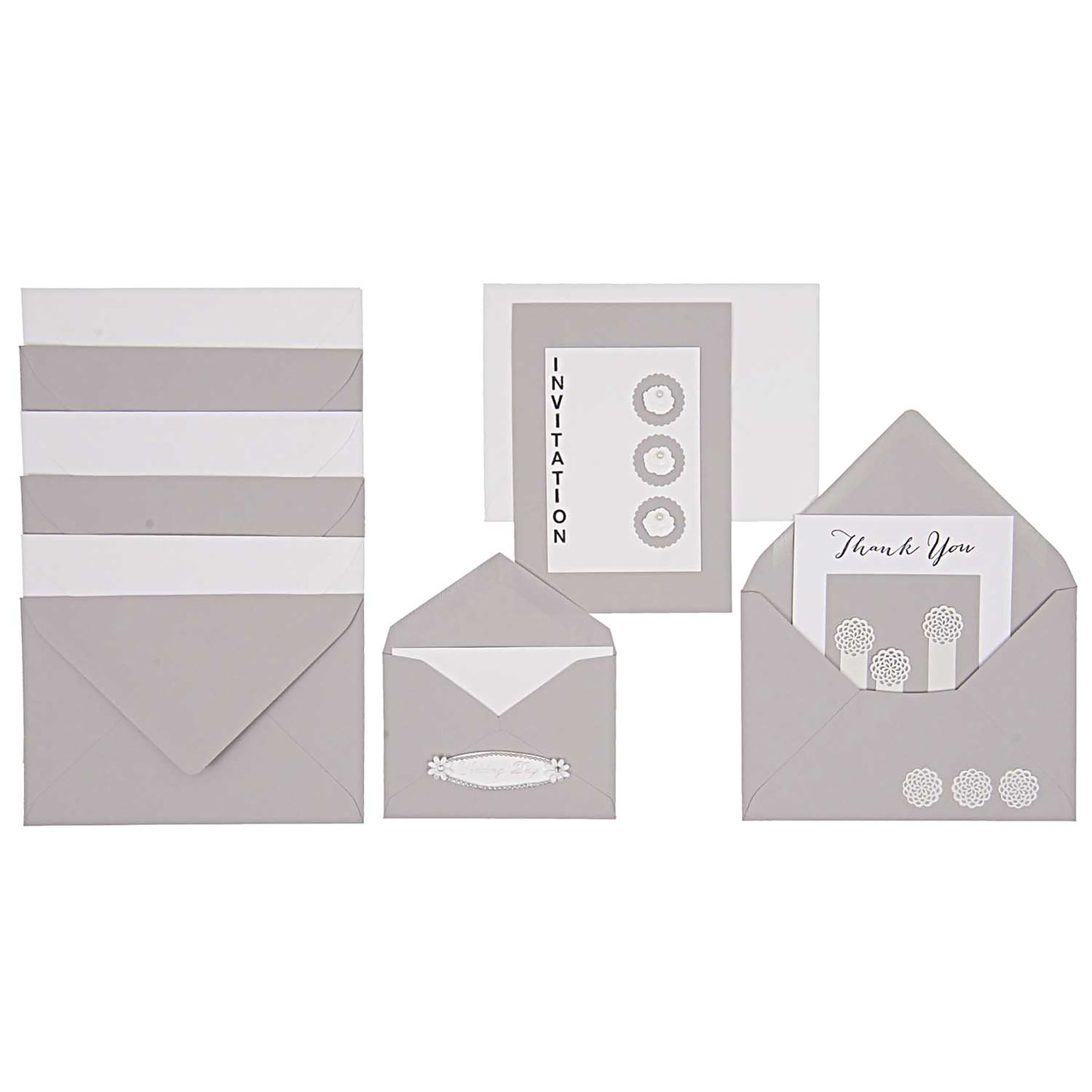 Zestaw drewnianych stempelków – litery i cyfry, Rico Design, papierniczy design