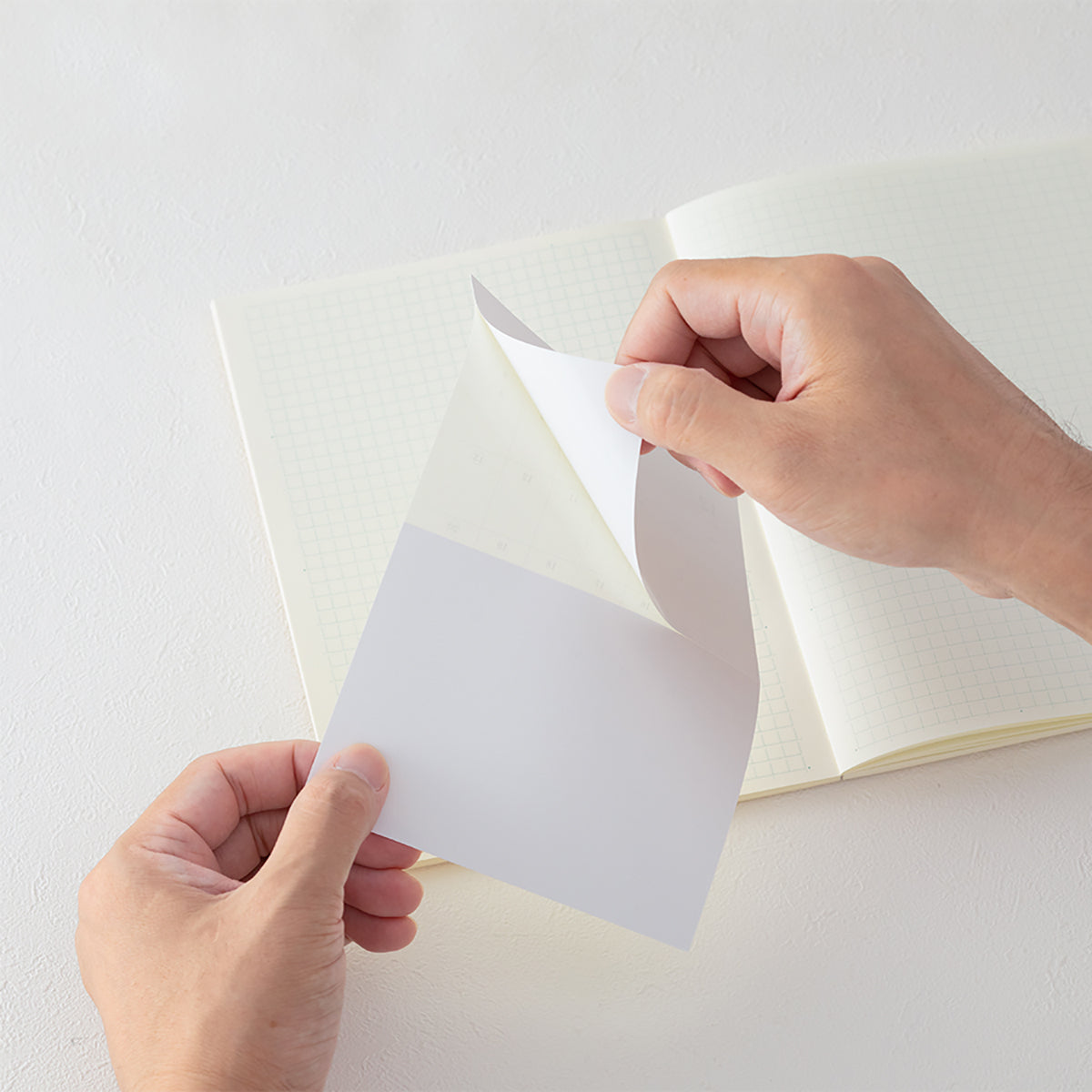 Naklejki z kalendarzem 2026 MD Diary Sticker M, Midori, papierniczy design