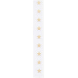 Papierowa taśma klejąca – biała w złote gwiazdy, Rico Design, papierniczy design