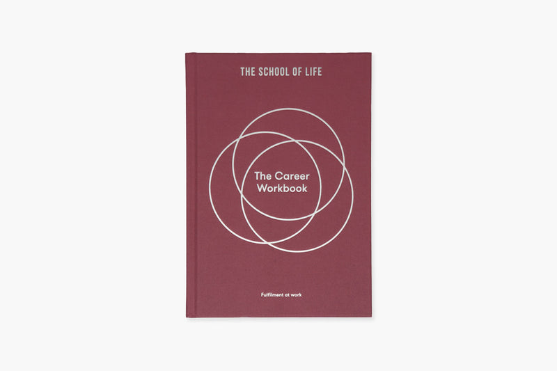 The Career Workbook, The School of life, papierniczy design, notes rozwojowy