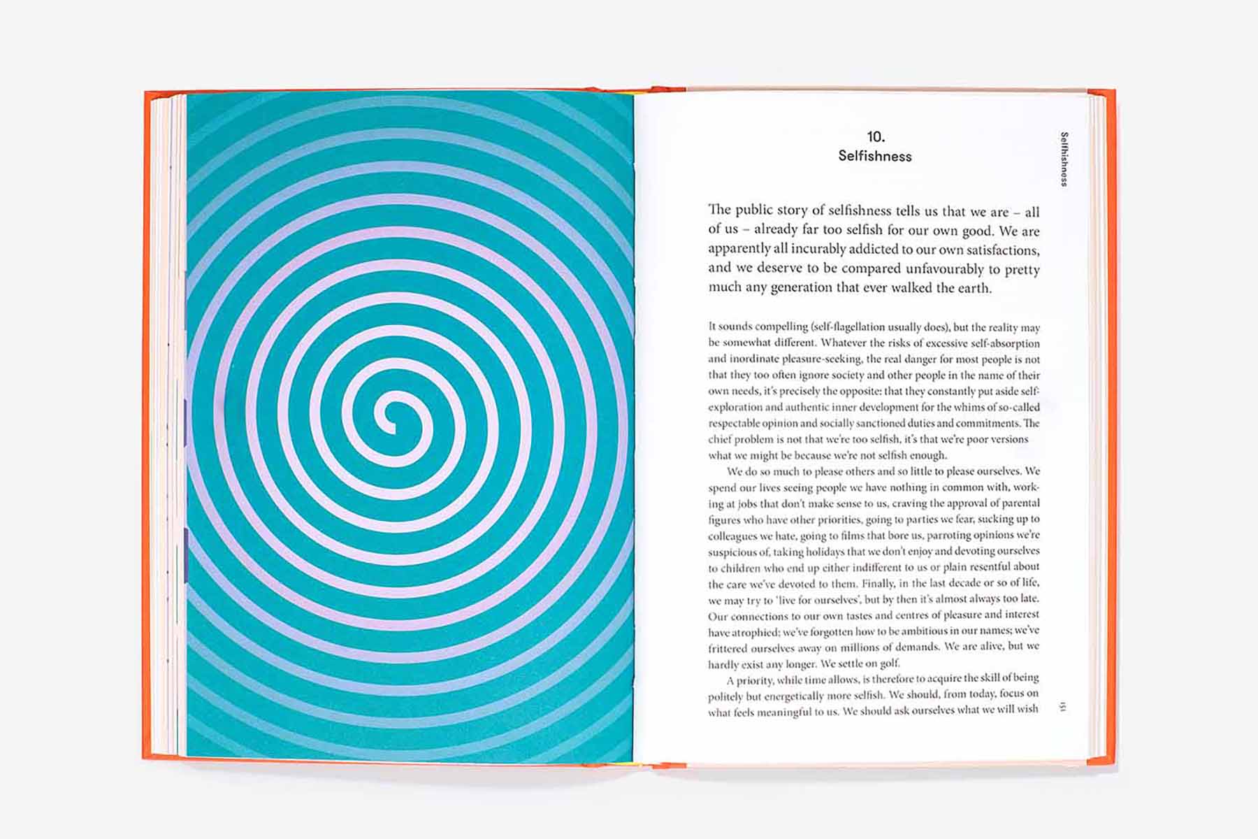 The Confidence Workbook, The School of Life, papierniczy design