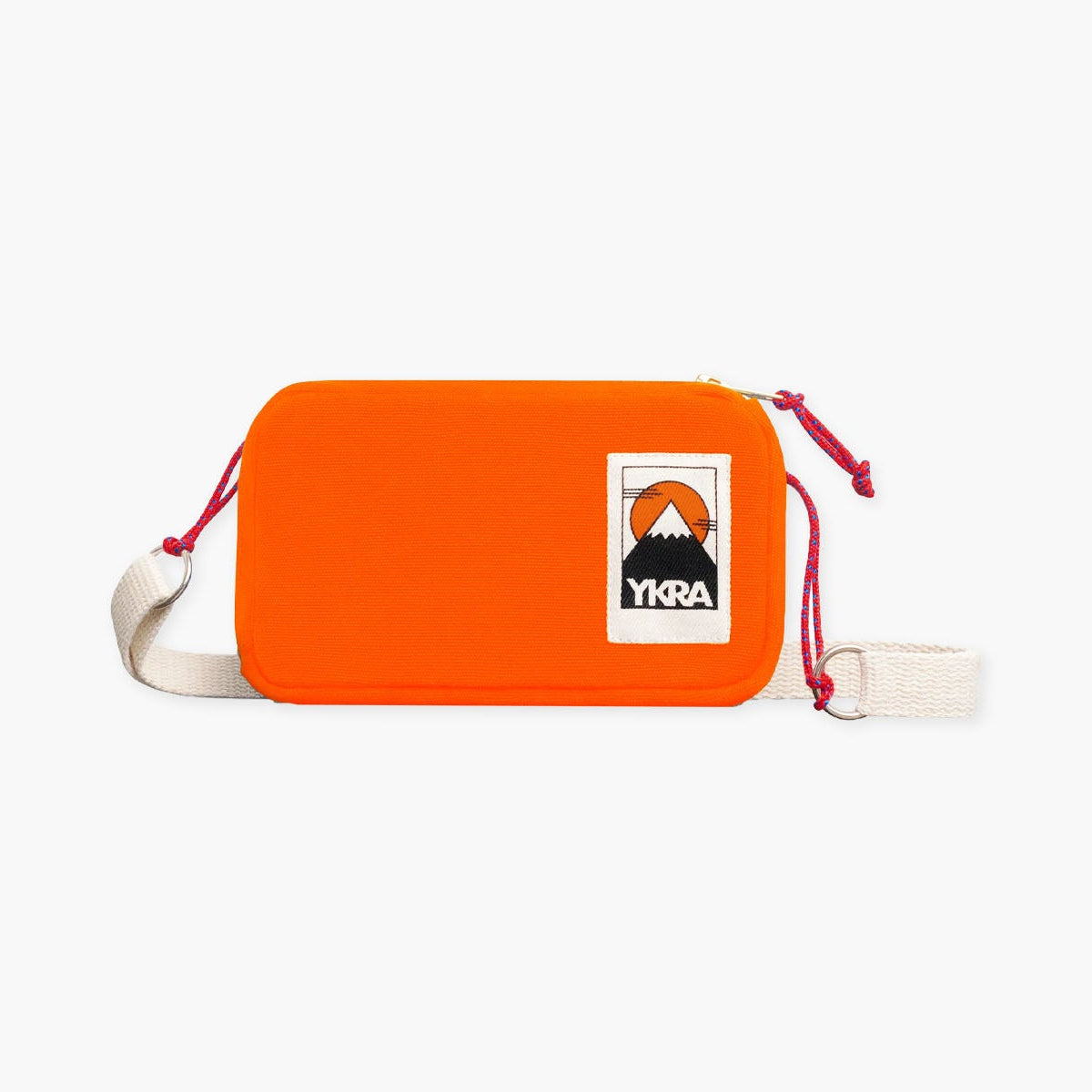 Bawełniana torebka – pomarańczowa, YKRA, Travel Case, papierniczy design