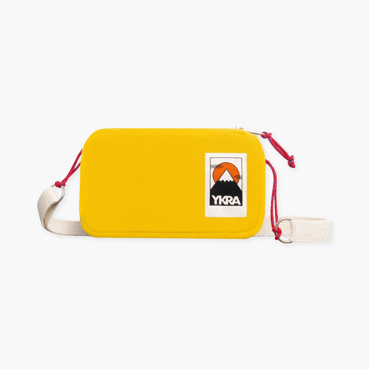 Bawełniana torebka – żółta, YKRA, Travel Case, papierniczy design