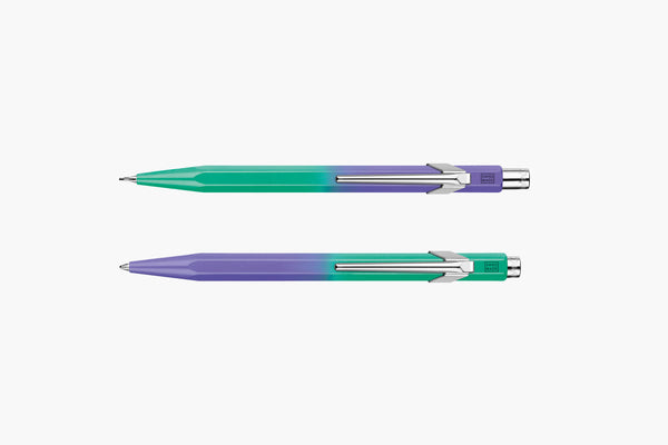 Zestaw aluminiowy długopis i ołówek mechaniczny Caran dAche – Borealis, Caran d'Ache, papierniczy design