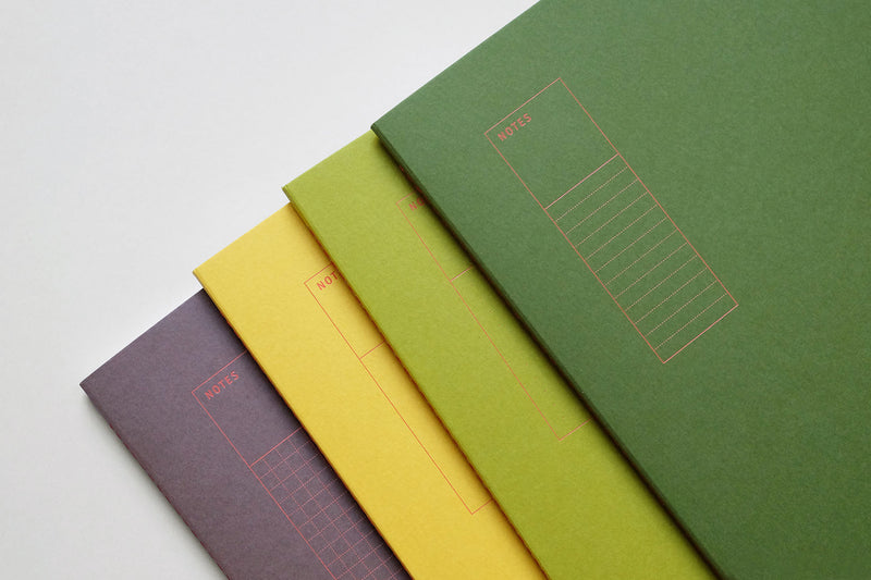 Notes Lekki kiwi – kropki, Papierniczeni, notes w kropki,  design sklep papierniczy, domowe biuro