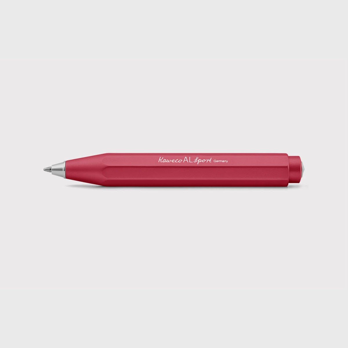Aluminiowy długopis AL Sport - czerwony, Kaweco, design sklep papierniczy, domowe biuro