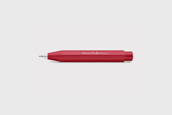 Ołówek mechaniczny AL Sport - czerwony, Kaweco, design artykuły biurowe, domowe biuro