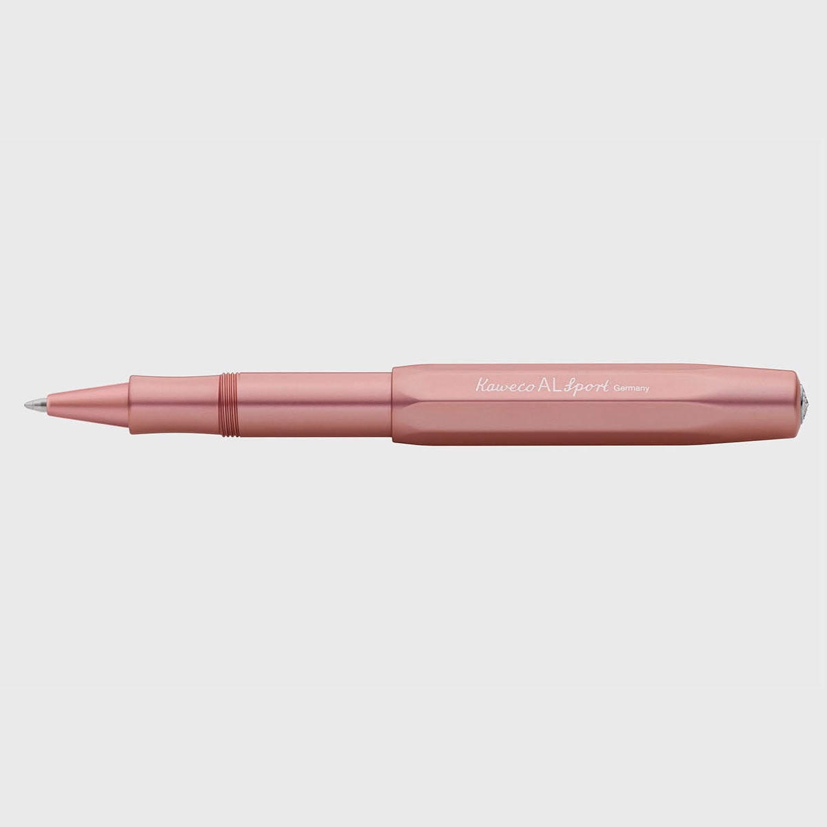 Aluminiowe pióro kulkowe AL Sport Rose Gold, Kaweco, design sklep papierniczy, domowe biuro
