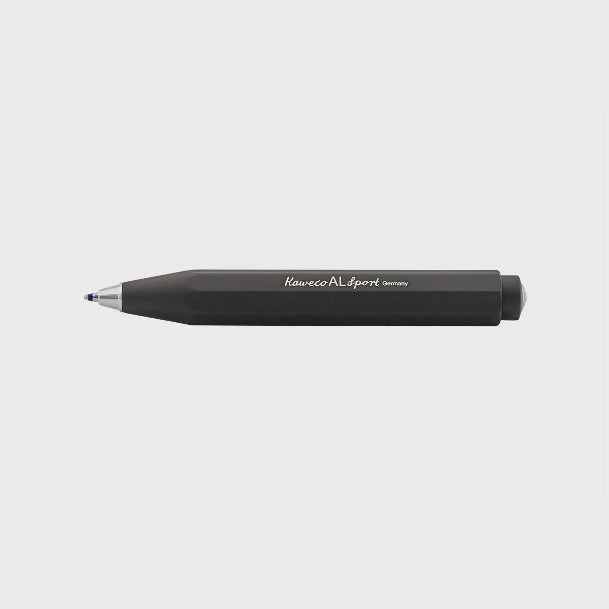 Aluminiowy długopis czarny AL Sport, Kaweco, design sklep papierniczy, domowe biuro
