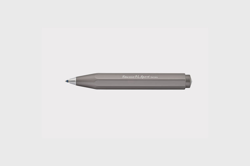 Aluminiowy długopis AL Sport antracyt, Kaweco, design sklep papierniczy, domowe biuro