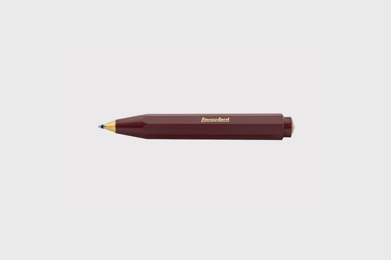 Długopis Classic Sport – bordowy, Kaweco, design sklep papierniczy, domowe biuro