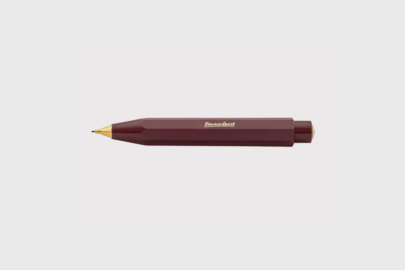Ołówek mechaniczny Classic Sport - bordowy, Kaweco, design sklep papierniczy, domowe biuro