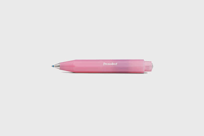 Długopis Frosted Sport – różowy, Kaweco, design sklep papierniczy, domowe biuro