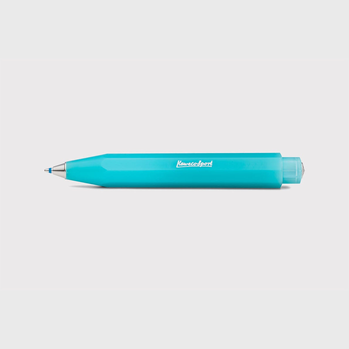 Długopis Frosted Sport – turkusowy, Kaweco, design sklep papierniczy, domowe biuro