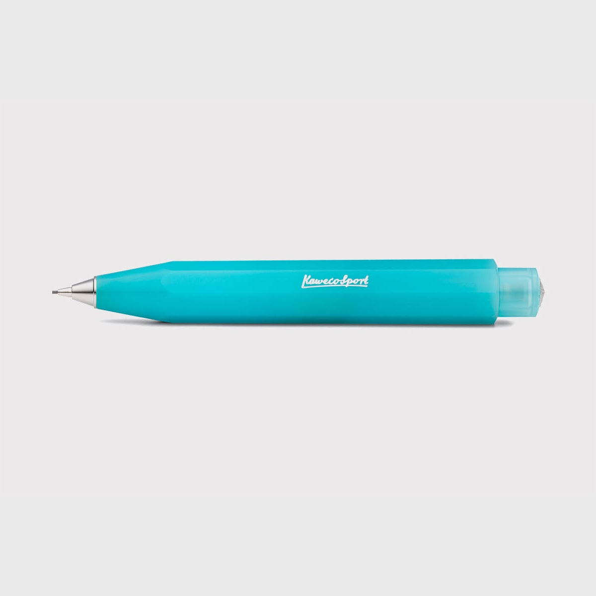 Ołówek mechaniczny Frosted Sport - turkusowy, Kaweco, design sklep papierniczy, domowe biuro