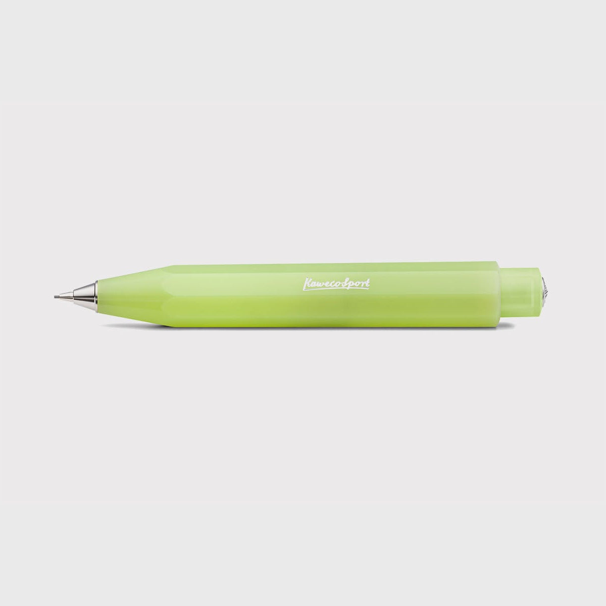Ołówek mechaniczny Frosted Sport - limonkowy, Kaweco, design sklep papierniczy, domowe biuro