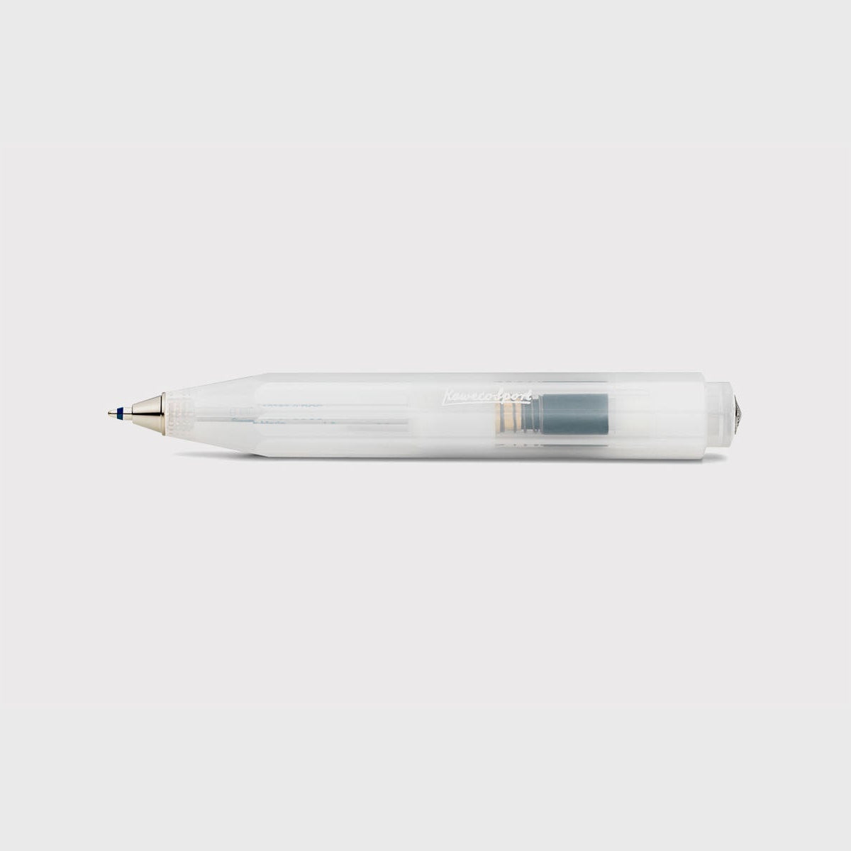 Długopis Frosted Sport – biały, Kaweco, design sklep papierniczy, domowe biuro
