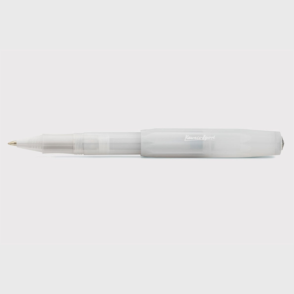 Pióro kulkowe Frosted Sport - białe, Kaweco, design sklep papierniczy, domowe biuro