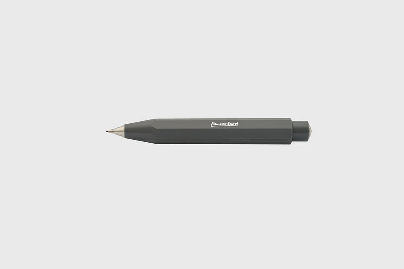 Ołówek mechaniczny Skyline Sport - szary, Kaweco, design sklep papierniczy, domowe biuro