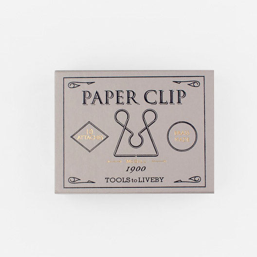 Mosiężne spinacze do papieru Paper Clip - McGill, Tools to liveby, domowe biuro