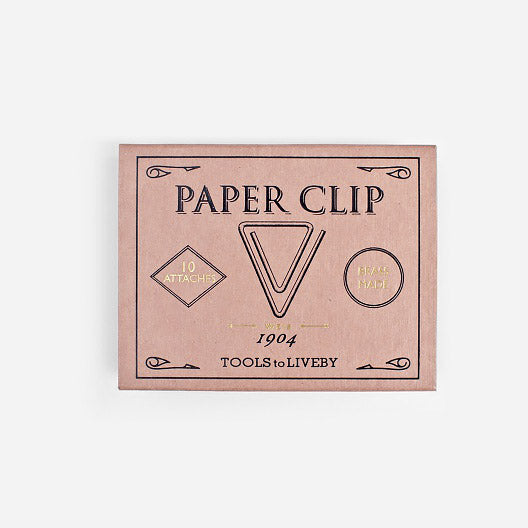 Mosiężne spinacze do papieru Paper Clip - Weis, Tools to liveby, domowe biuro