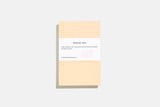 Mini notatnik z wyrywanymi kartkami – pomarańczowy, before breakfast, domowe biuro, designerskie artykuły biurowe