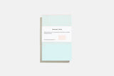 Mini notatnik z wyrywanymi kartkami – błękitny, before breakfast, domowe biuro, designerskie artykuły biurowe